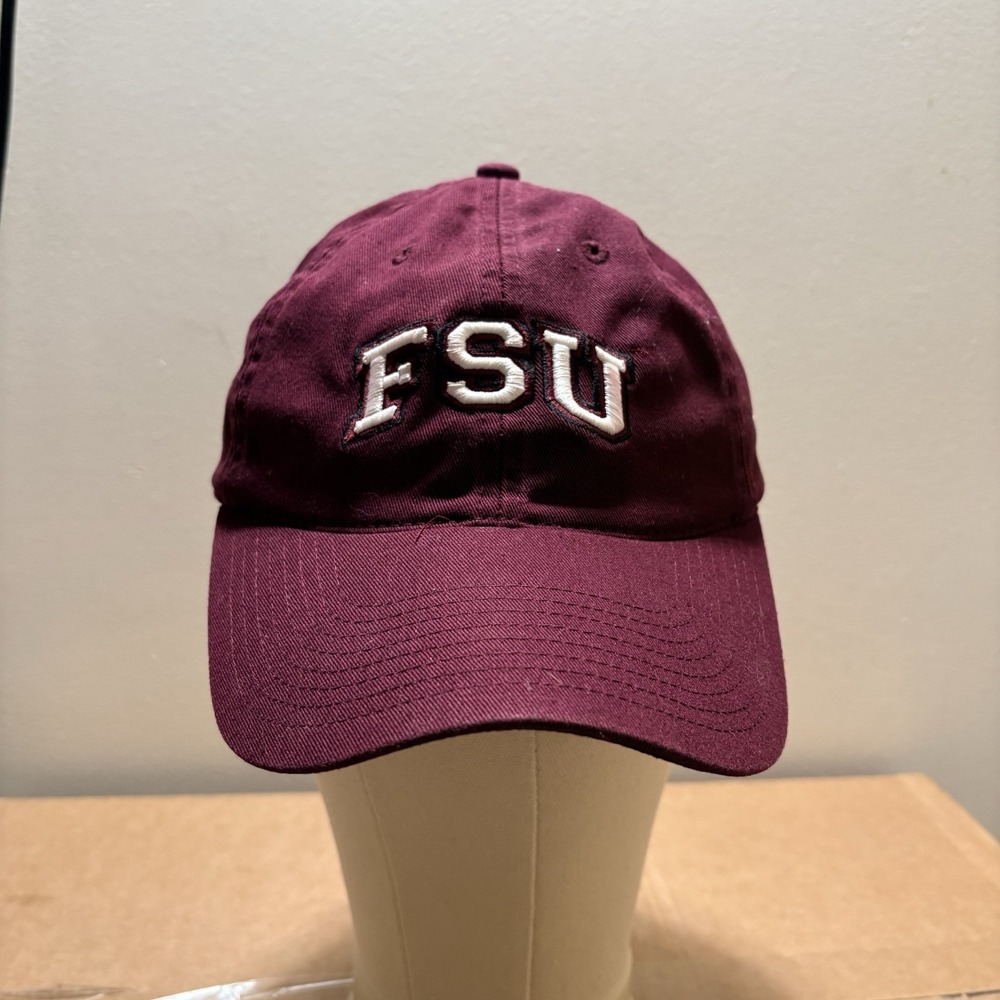 Legacy Florida State Seminoles FSU Adjustable Dad Hat Maroon Embroidered NCAA